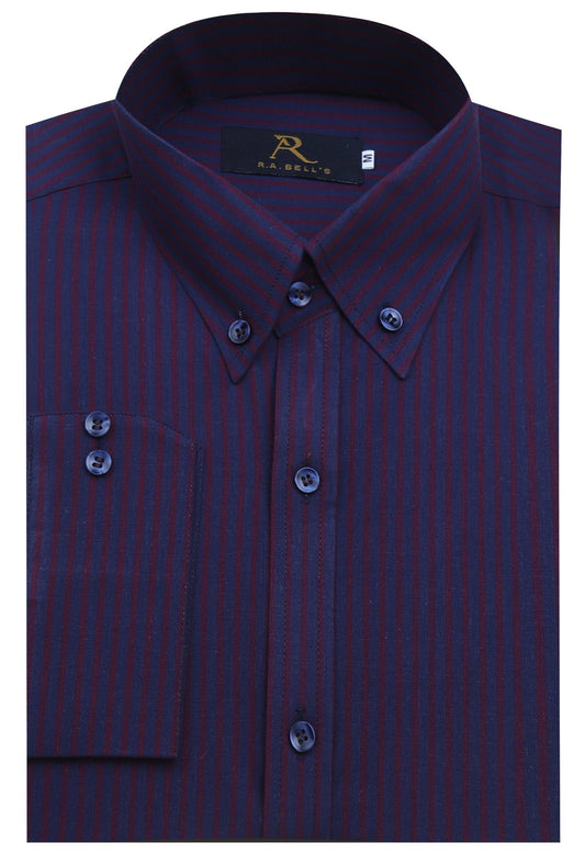 Twilight Plum Stripe shirt