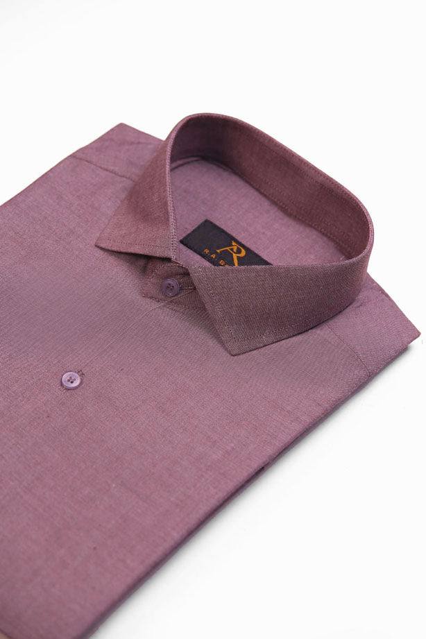 Dusty Rose Plain Shirt