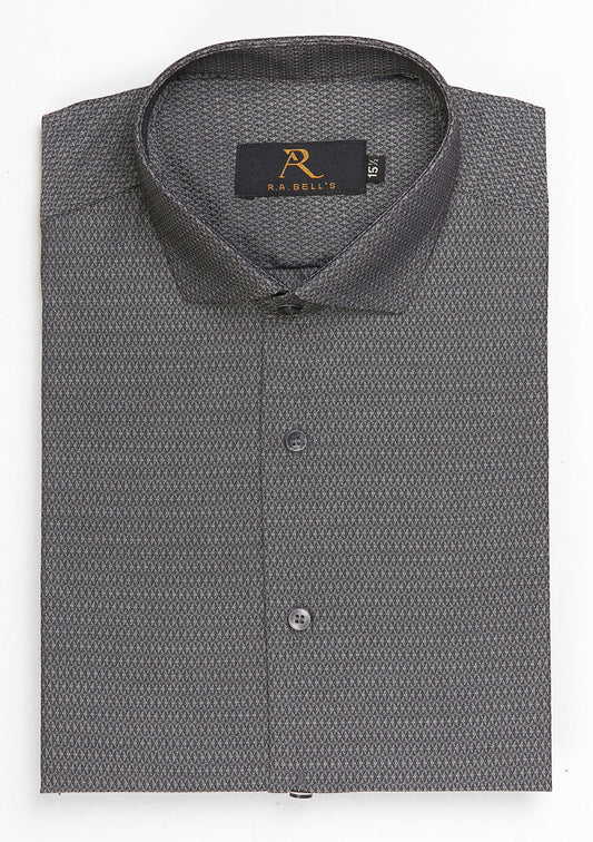 Graphite Diamond Printed Shirt