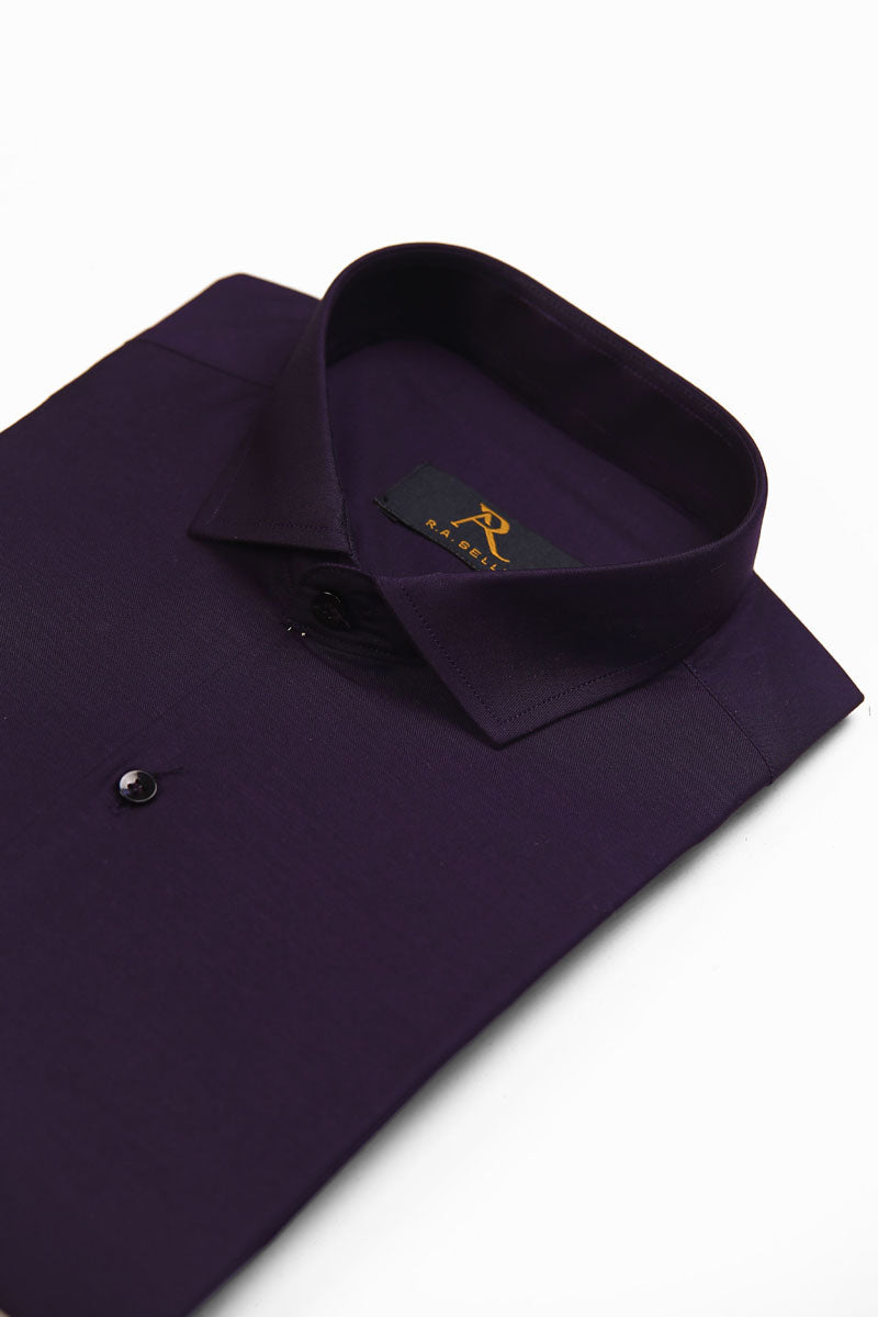 Phantom Purple Plain Shirt