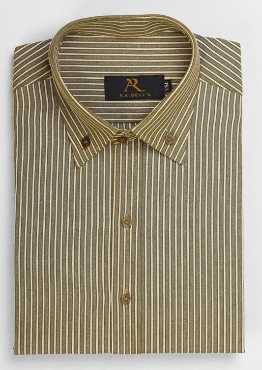 Olive Mist Stripe shirt