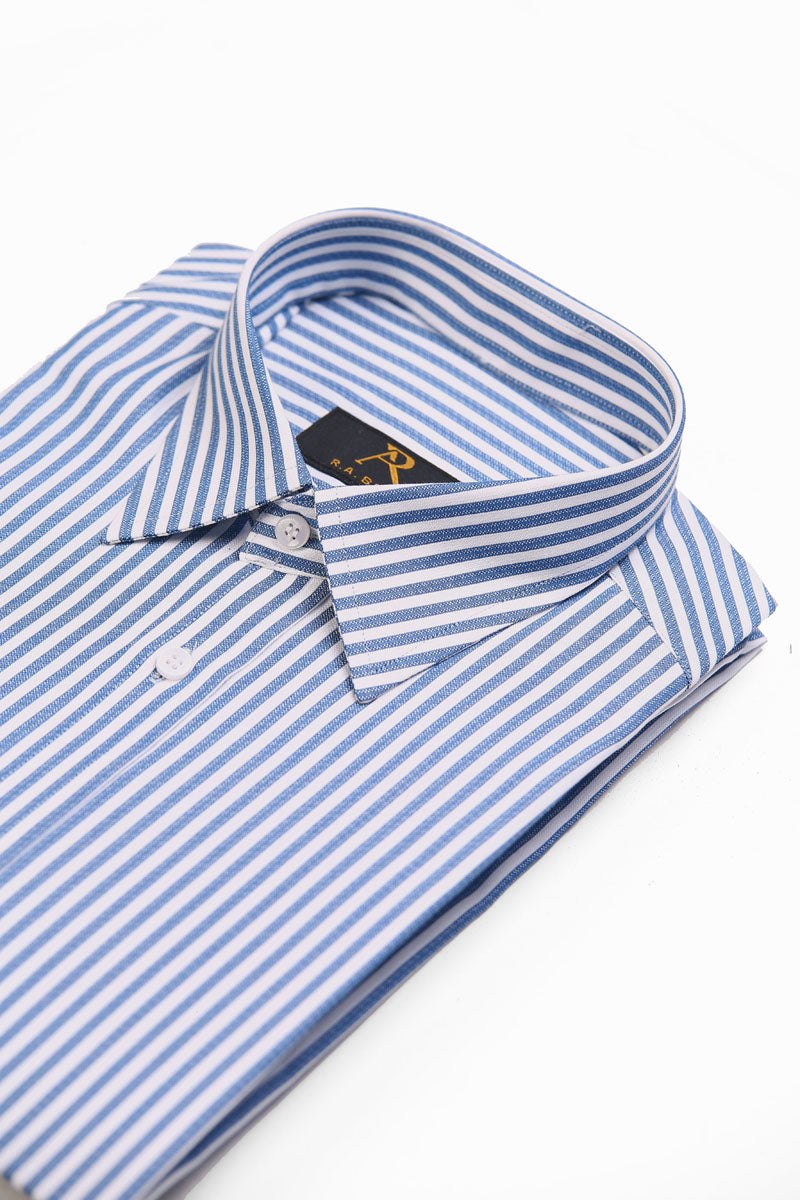 Frosted Indigo Stripe Shirt