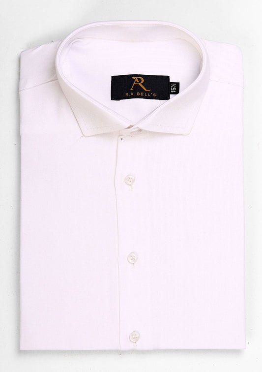 Snow White Textured Shirt