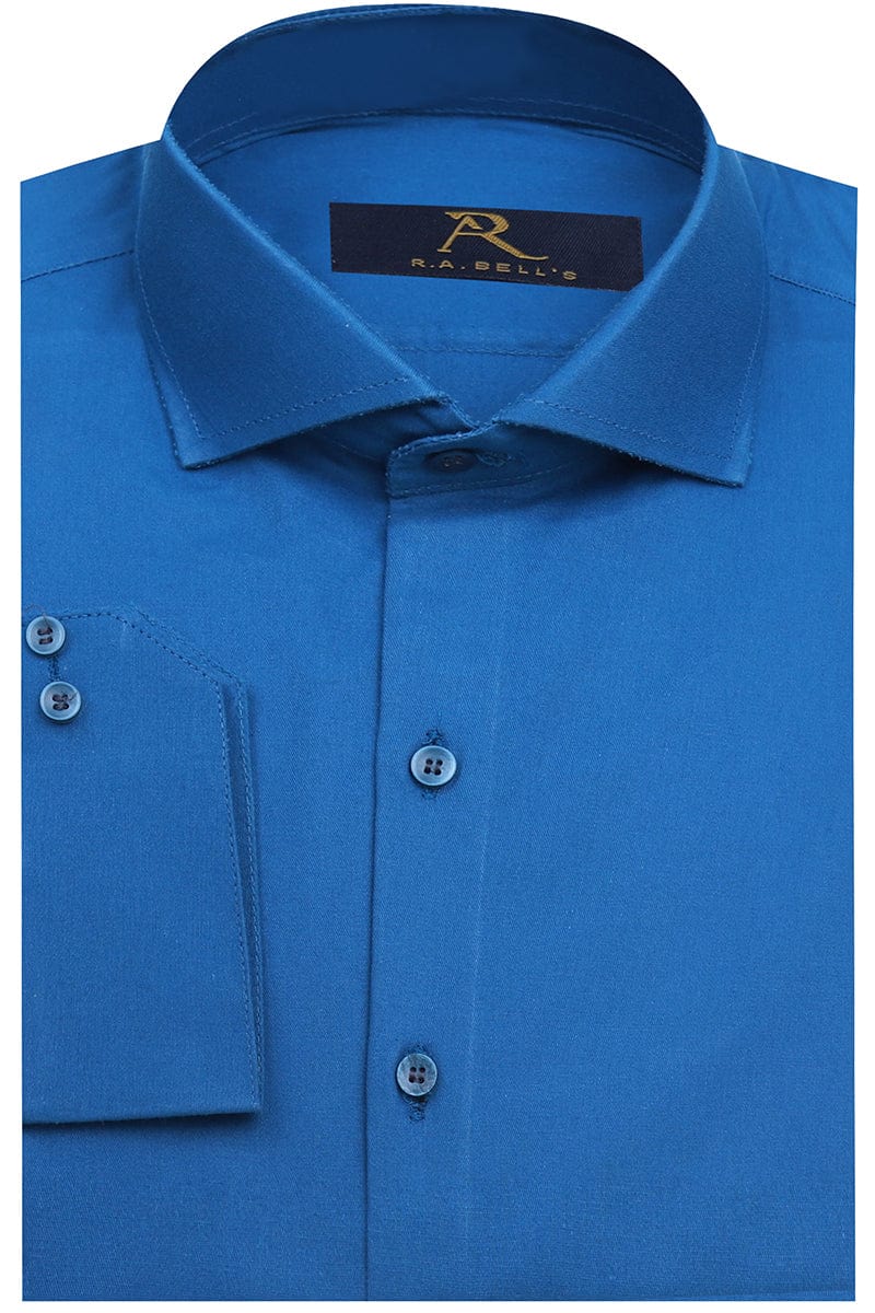 Mid Blue Plain Shirt