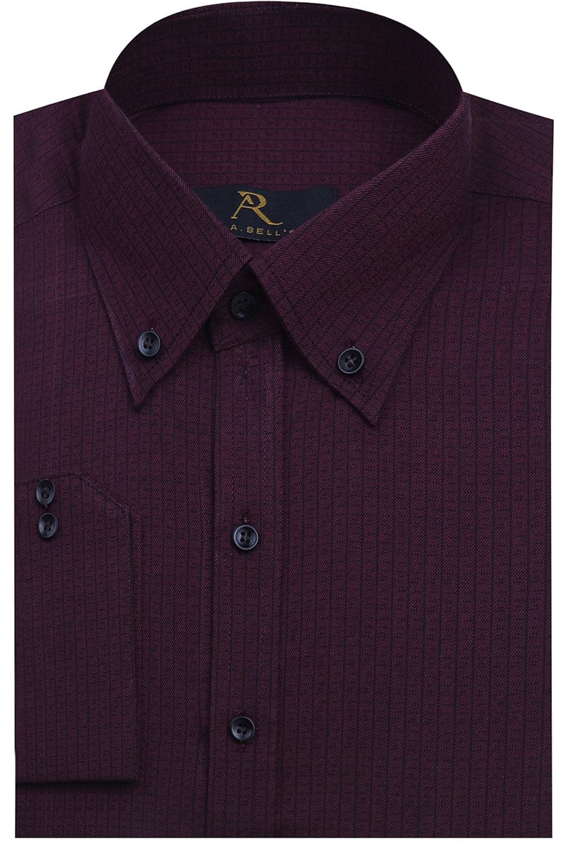 Wine Berry Stripe Shirt