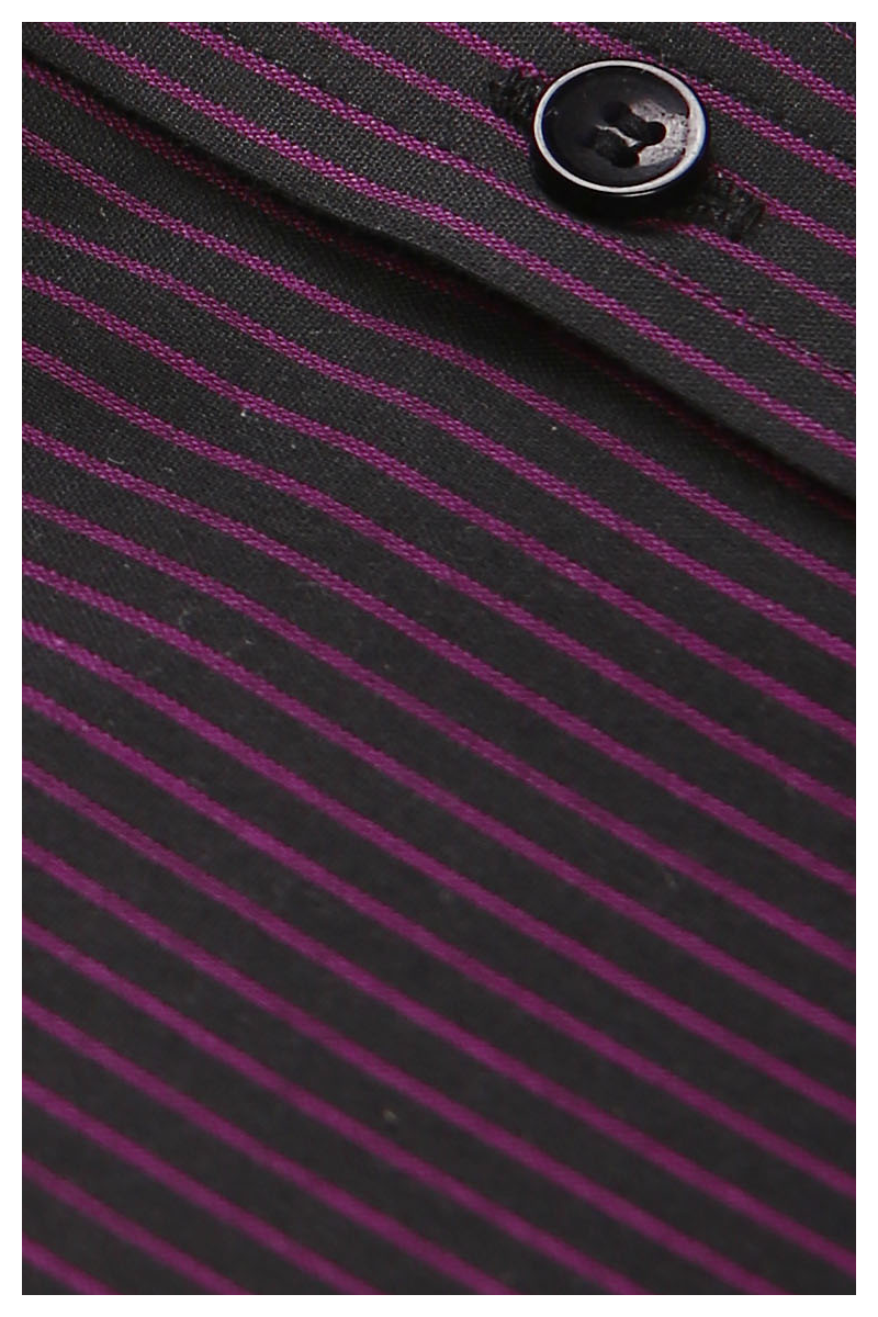 Black Plum Stripe Shirt