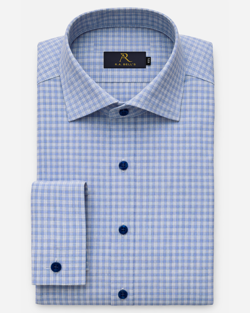Sky Grid Formal Shirt