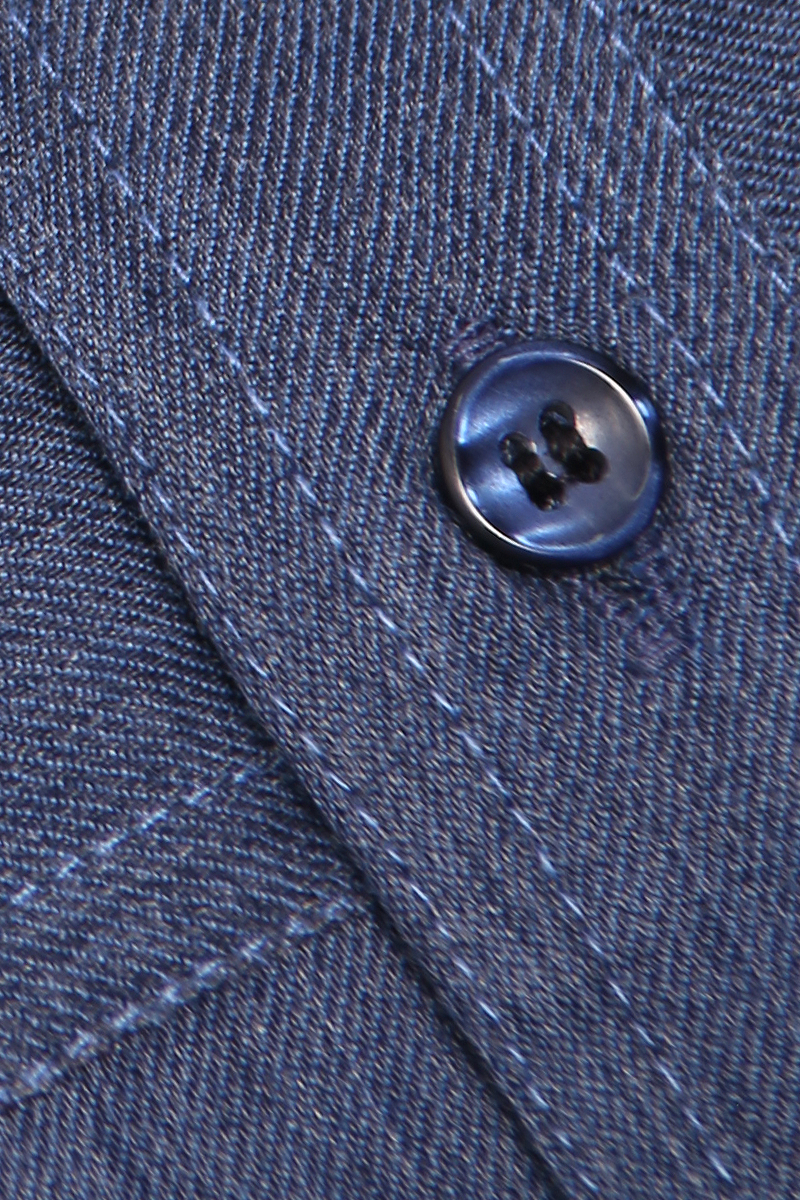 Double Pocket Blue Craftsman Shirt