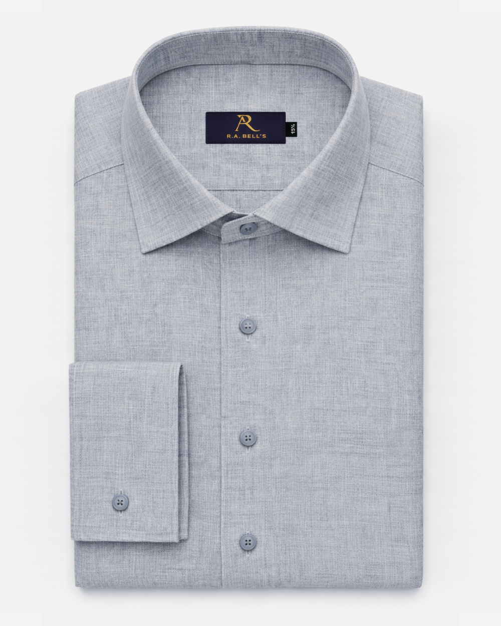 Silver Grey Texture Shirt