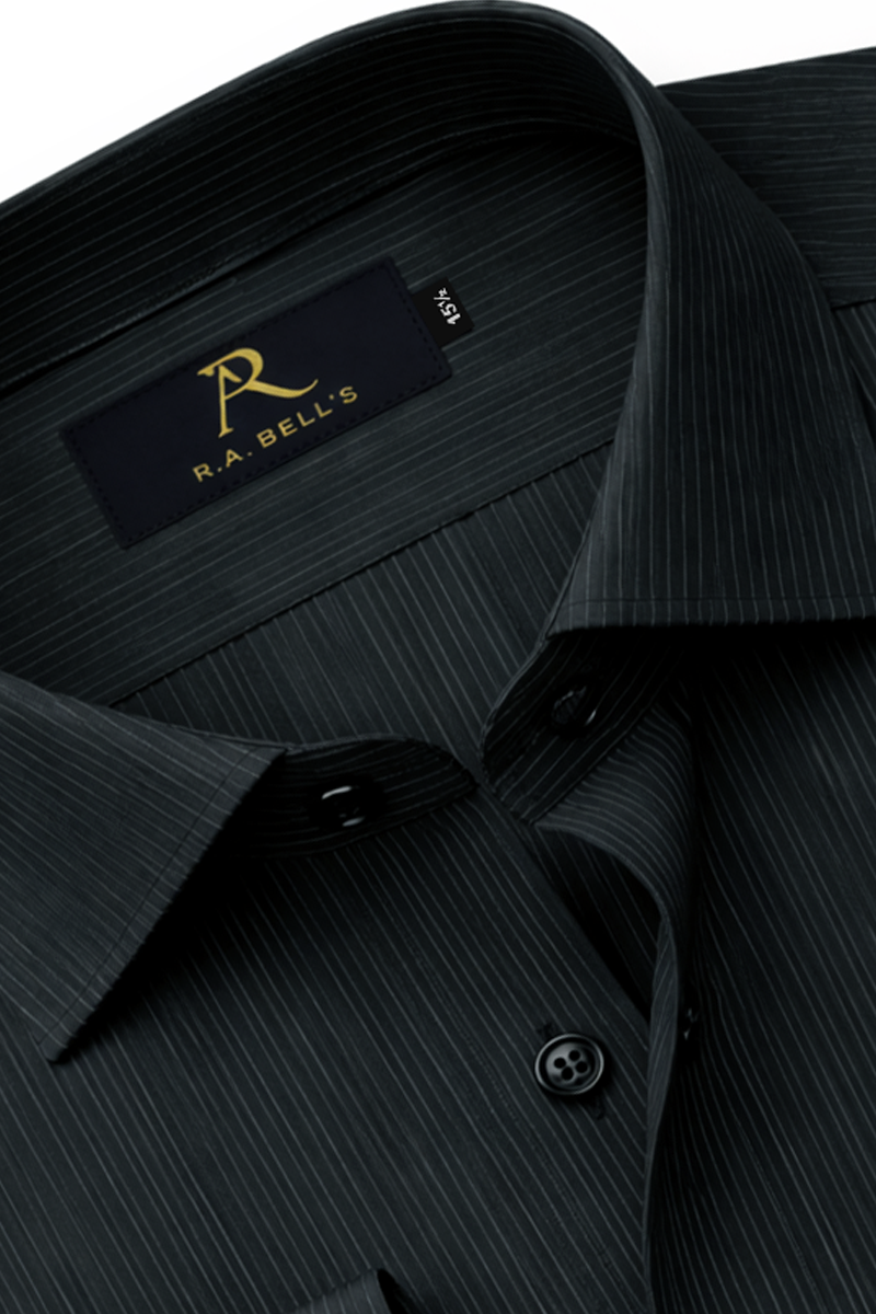 Midnight Pinstripe Shirt