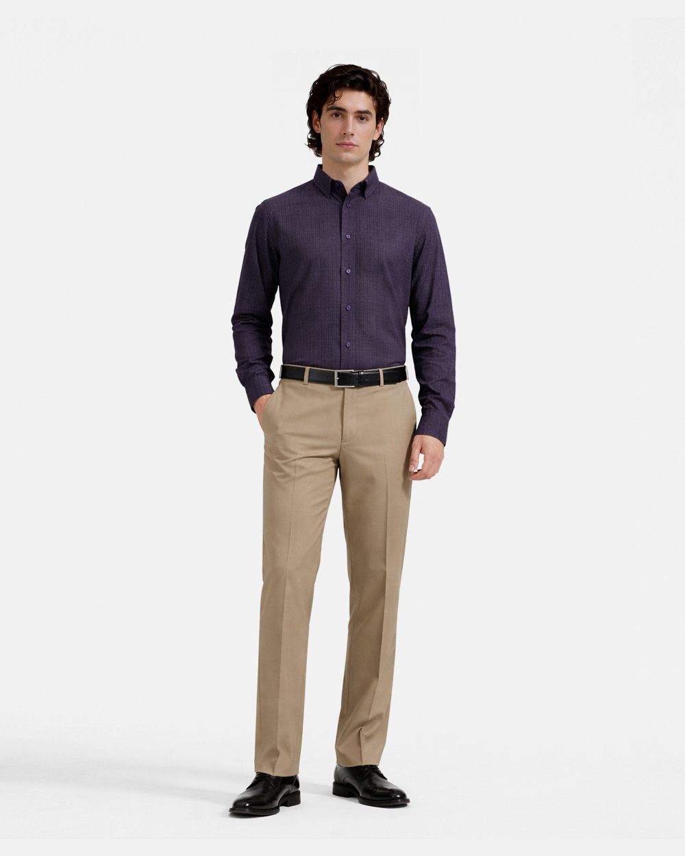 Urban Violet Texture Shirt