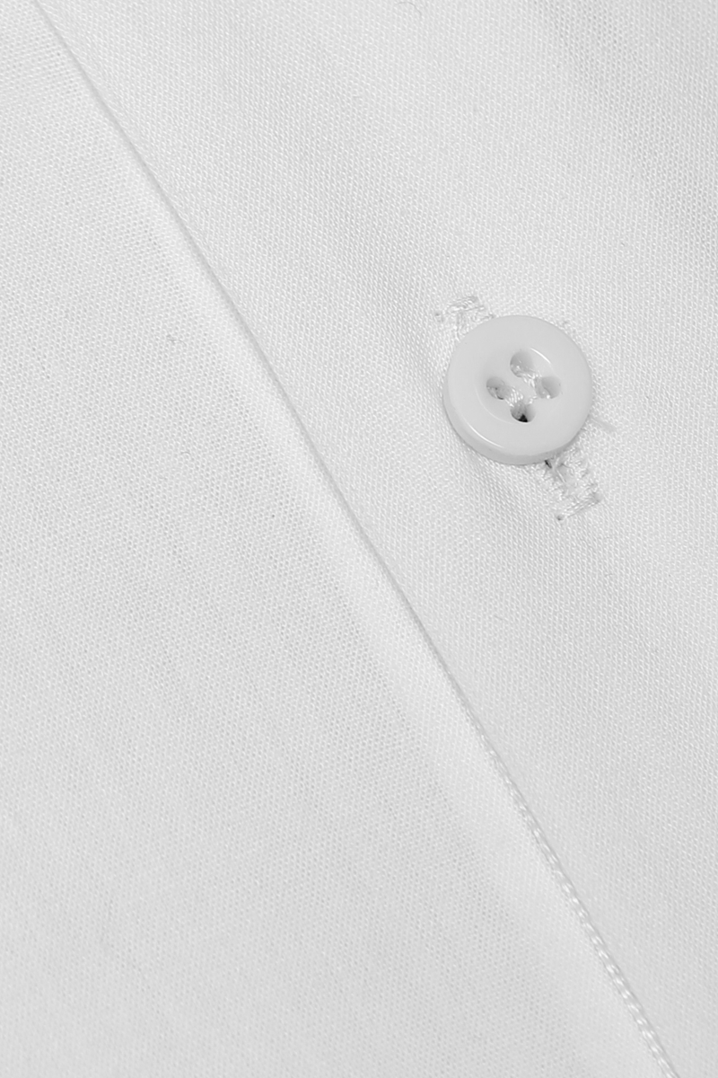 White Navy Inner Trim Luxury Shirt