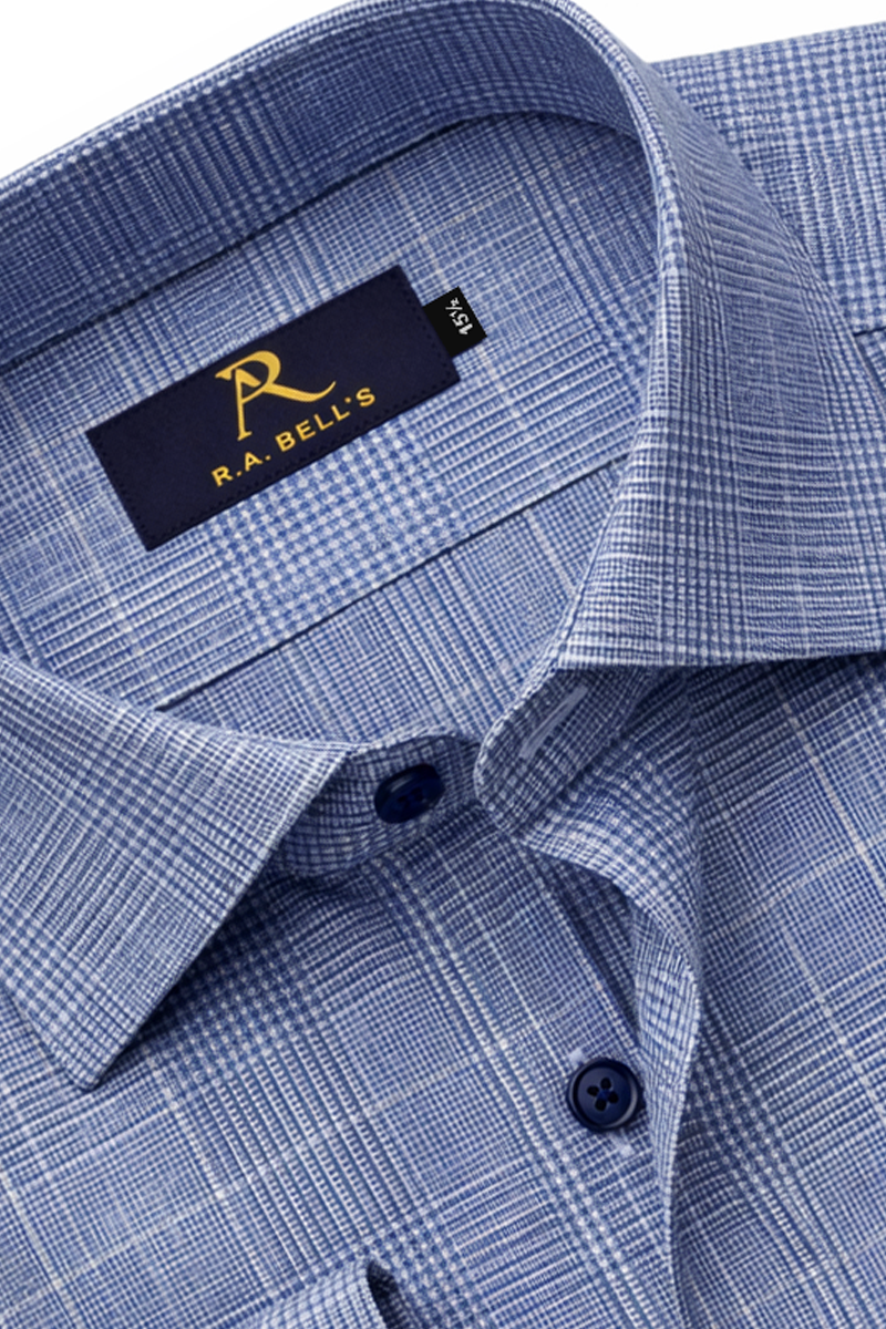 Blue Heritage Check Shirt