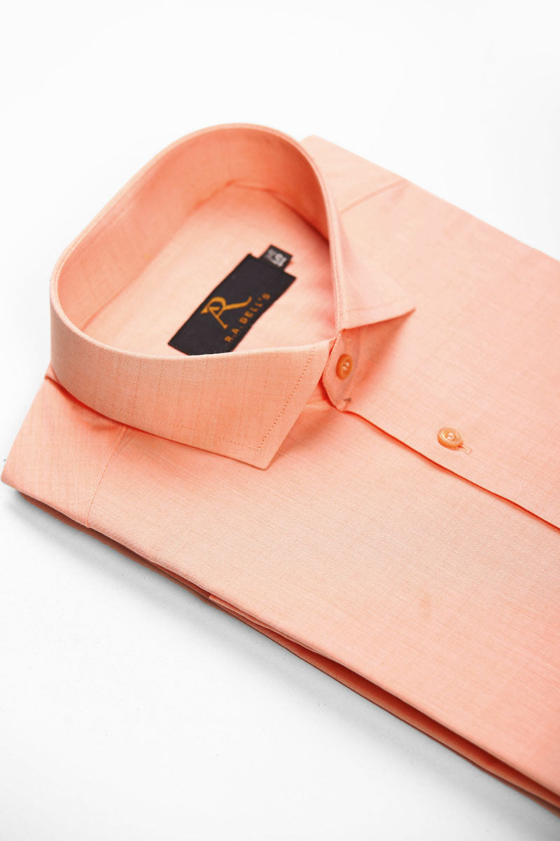 Desert Peach Dobby Shirt
