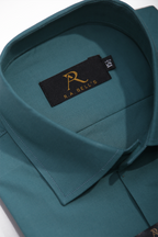 Midnight Teal Texture Shirt