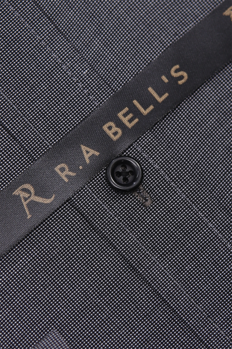 Graphite Textured Button Down Shirt