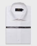 Pearl White Textured Shirt