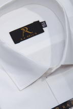 Pearl White Textured Shirt