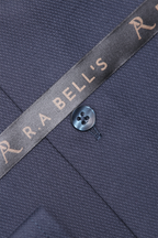 Steel Blue Textured Shirt