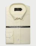 Butter Stripe Button Down Shirt