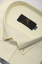 Butter Stripe Button Down Shirt