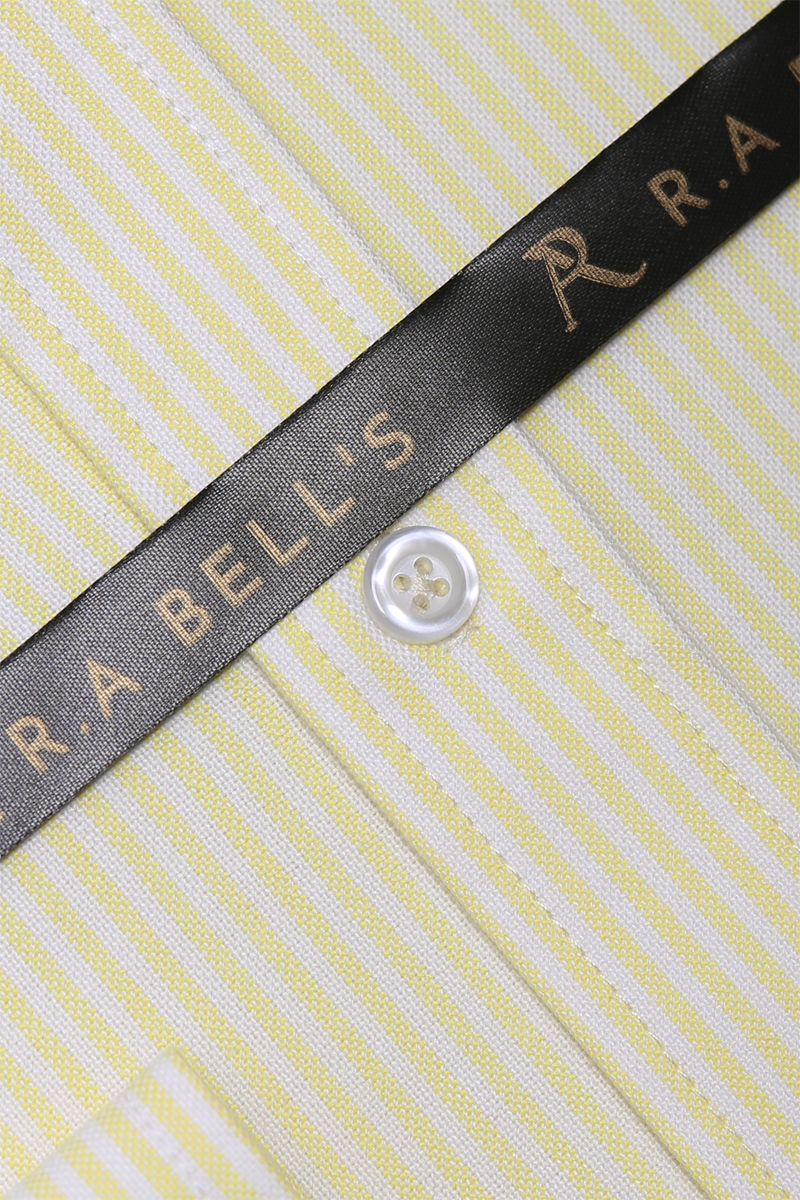 Butter Stripe Button Down Shirt