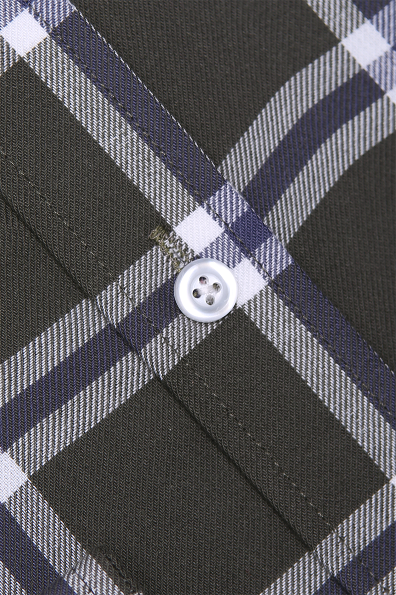 Olive Noir Button Down Shirt