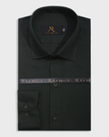 Black Olive Textured Shirt