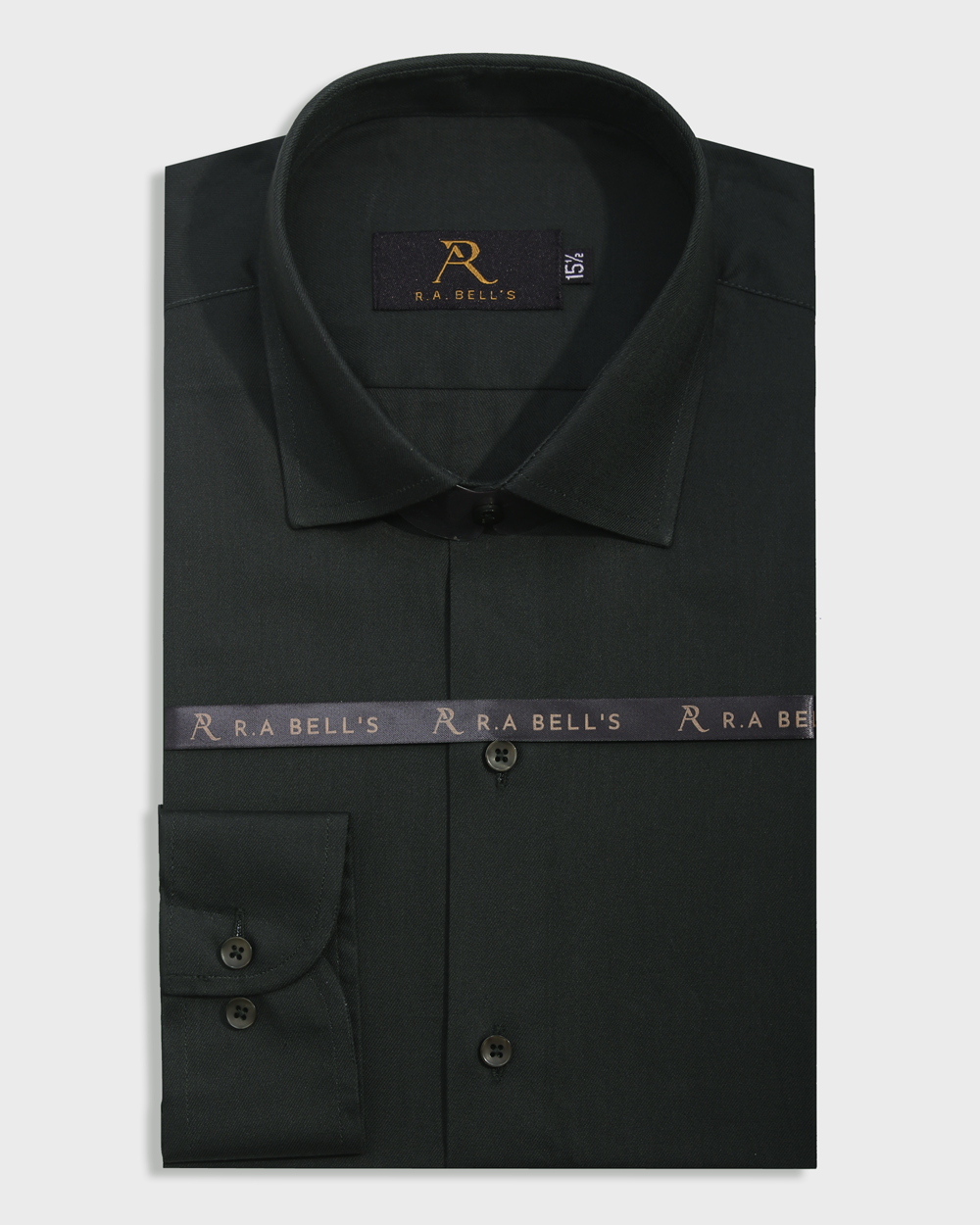 Black Olive Textured Shirt