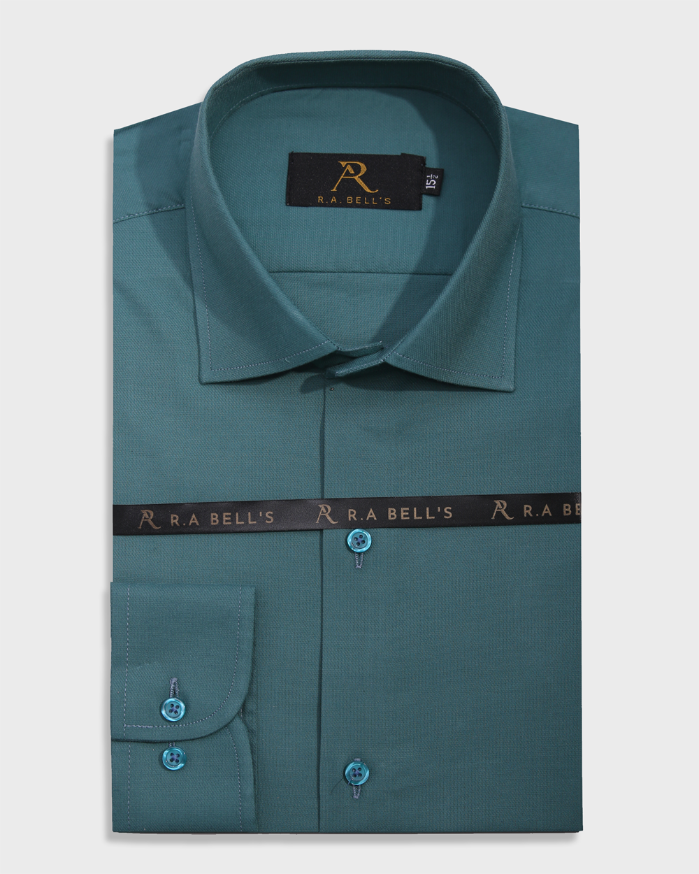 Midnight Teal Texture Shirt