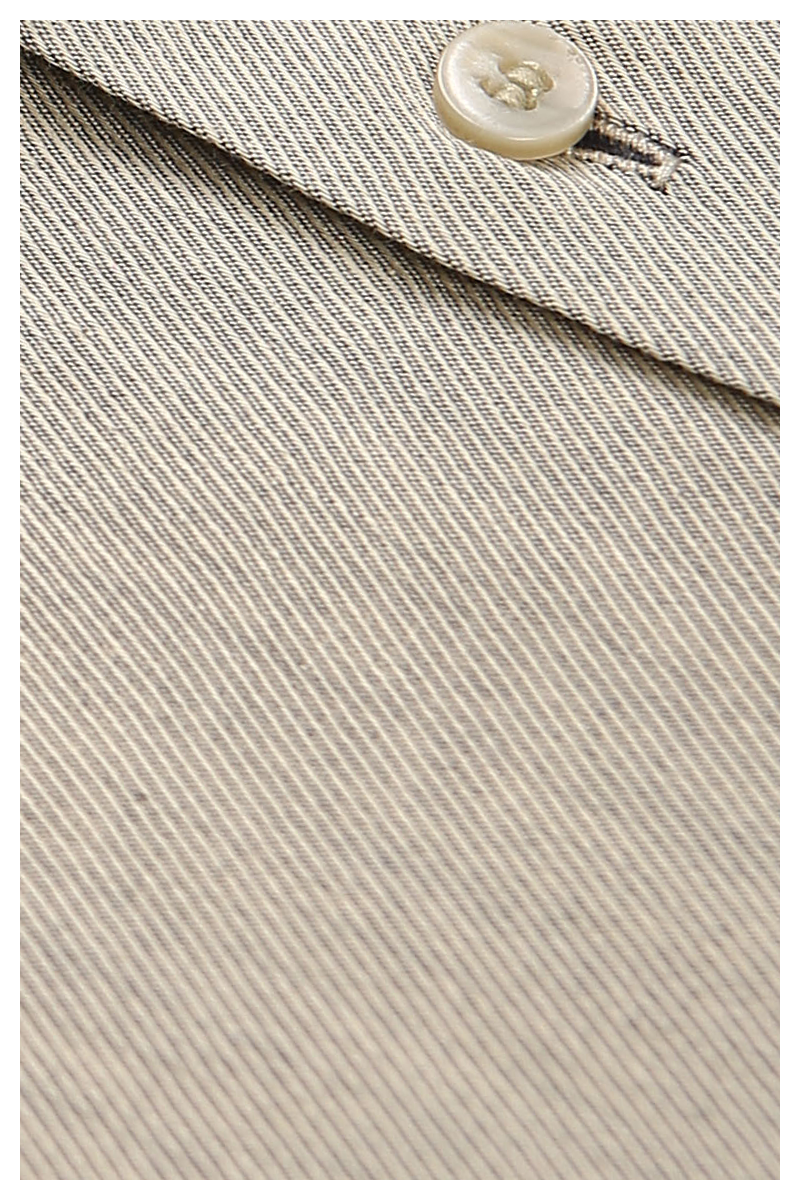 Stone Grey Dobby Shirt