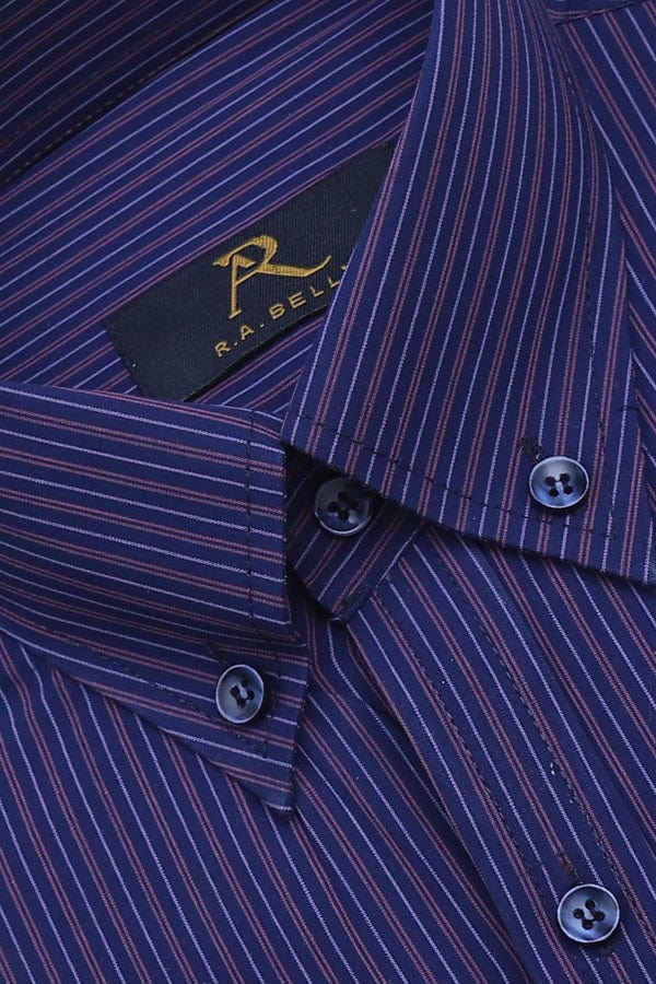 Slate Crimson Stripe shirt