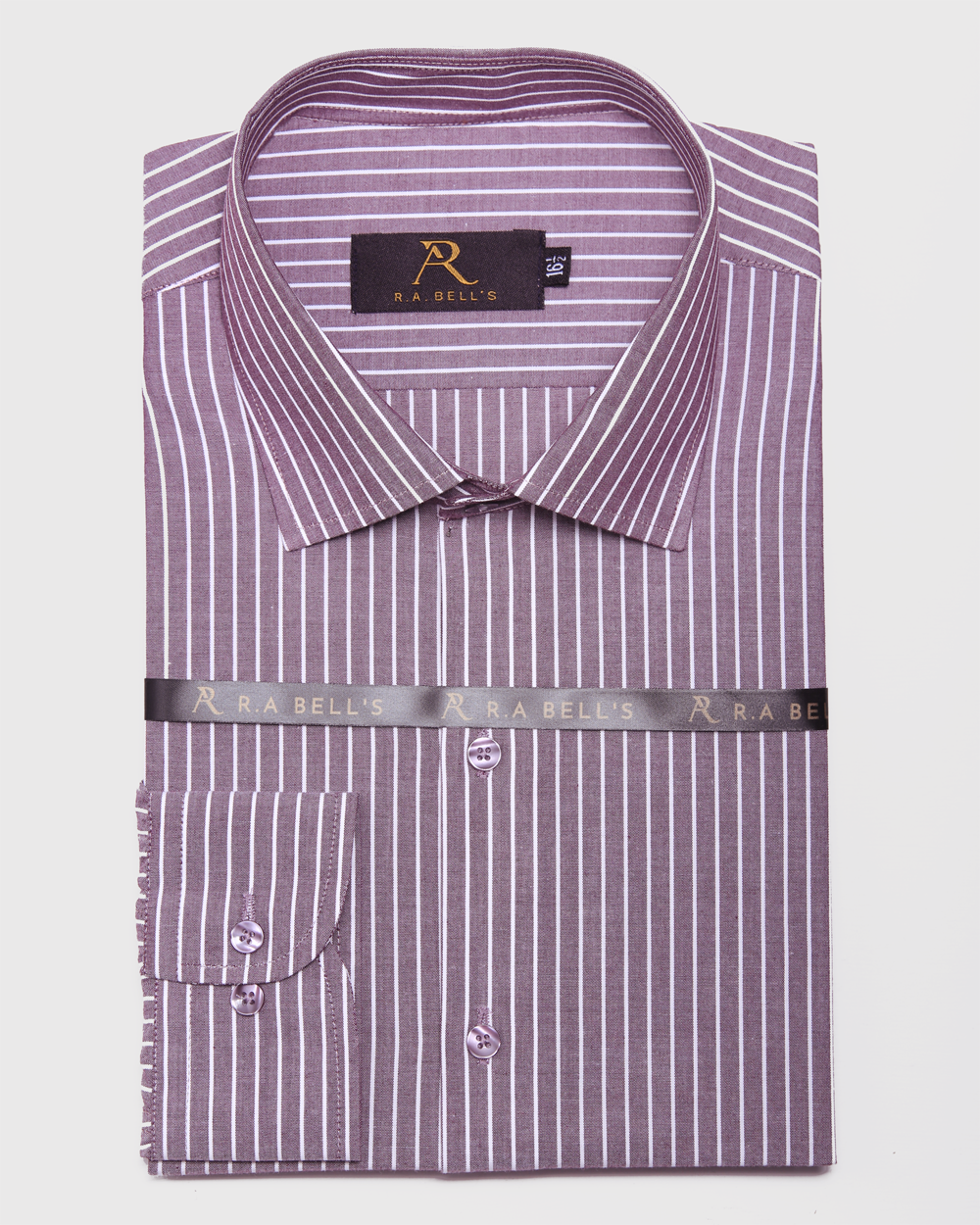 Mauve Prestige Stripe Shirt
