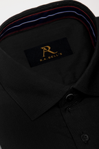 Black Red Inner Trim Signature Shirt
