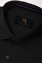 Black Red Inner Trim Signature Shirt