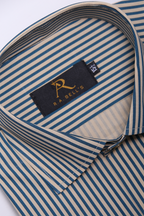 Regal Blue Stripe Shirt