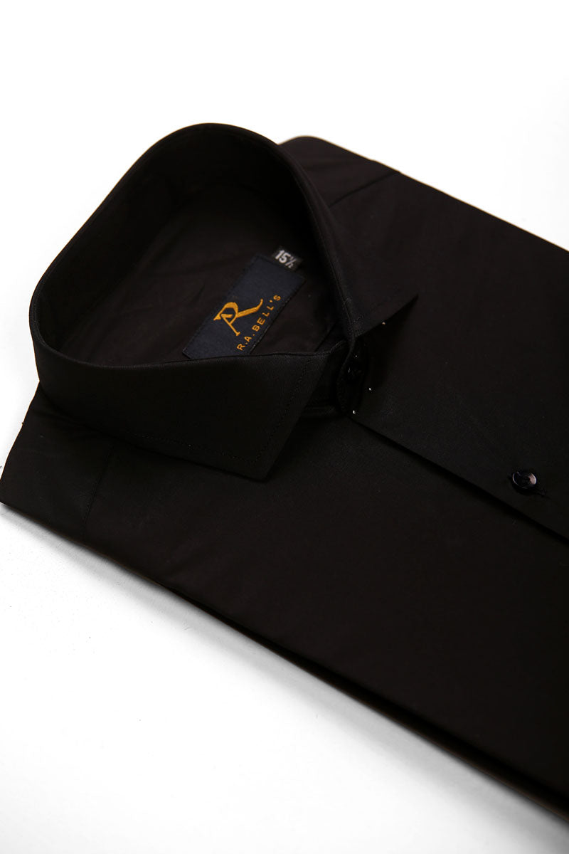Black Plain Shirt