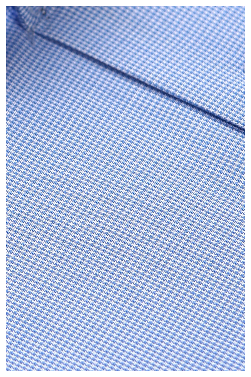 Crystal Blue Textured Shirt