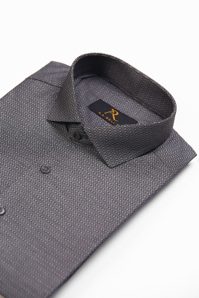 Graphite Diamond Printed Shirt