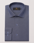 Slate Navy Texture Shirt