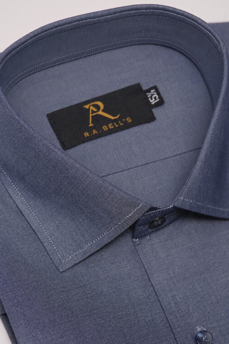 Slate Navy Texture Shirt