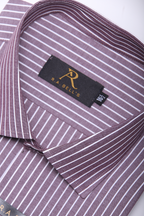 Mauve Prestige Stripe Shirt