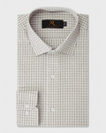 Mist Check Formal Shirt