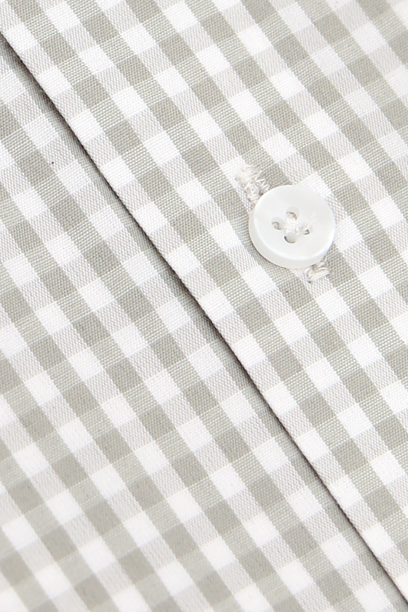Mist Check Formal Shirt