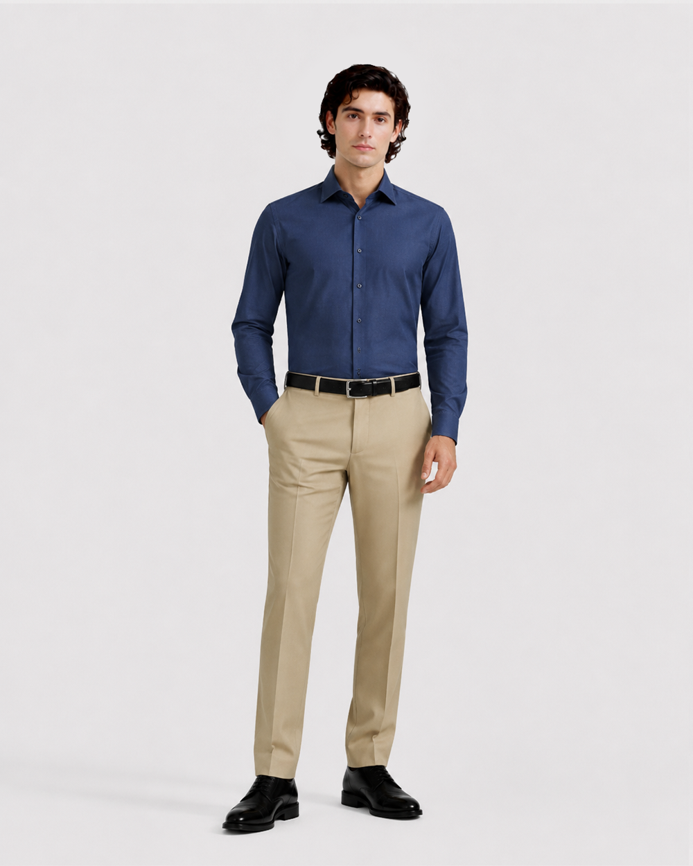 Indigo Blue Classic Shirt