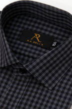 Graphite Check Executive Shirt