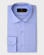 Heritage Blue Stripe Dress Shirt
