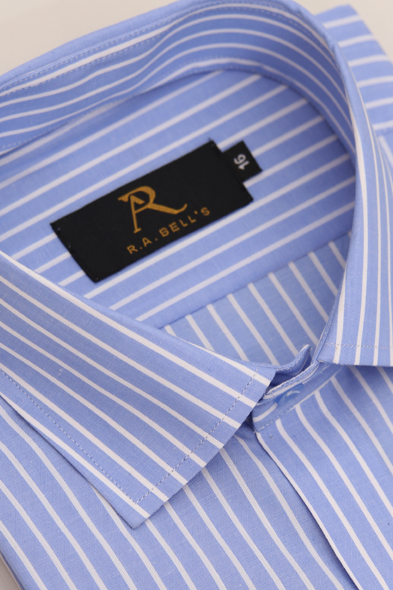 Heritage Blue Stripe Dress Shirt