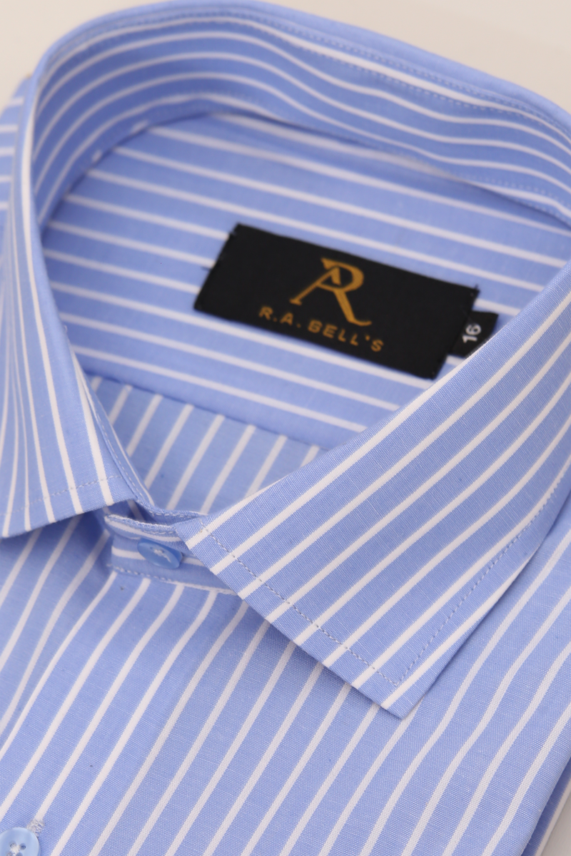 Heritage Blue Stripe Dress Shirt
