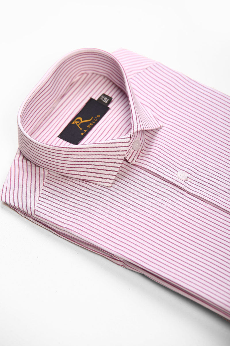 Pastel Bloom Stripe Shirt